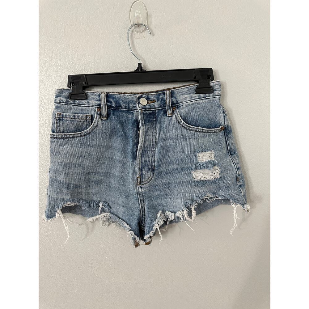 Pacsun Indigo Button Fly Shorts 27